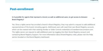 아마존 브랜드 레지스트리