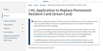 미국 영주권 만료 전 갱신 완벽 가이드(Green Card, I-90)