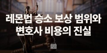 레몬법 승소 시 보상 범위와 변호사 비용의 진실